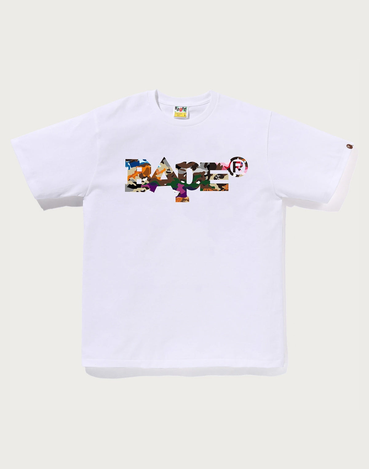 HYBRID CAMO MIXED BAPE LOGO TEE MENS