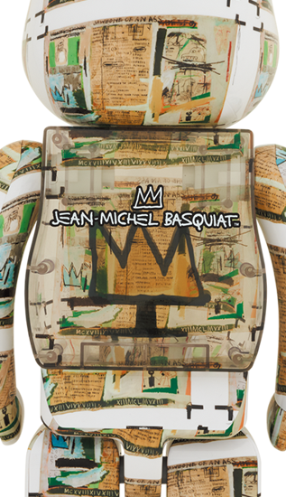 Medicom Bearbrick Jean-Michel Basquiat (King Pleasure) 1000%