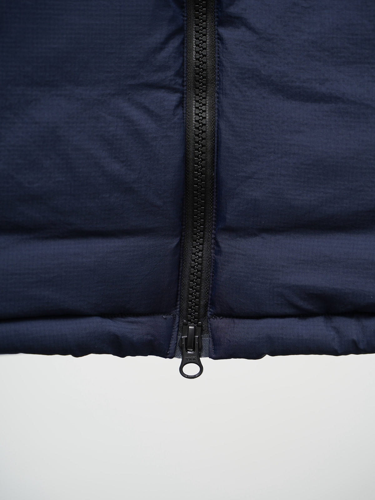 Canada Goose Navy Blue Stand Collar Quilted Puffer Jacket