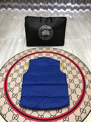 Canada Goose Royal Blue Quilted Puffer Vest