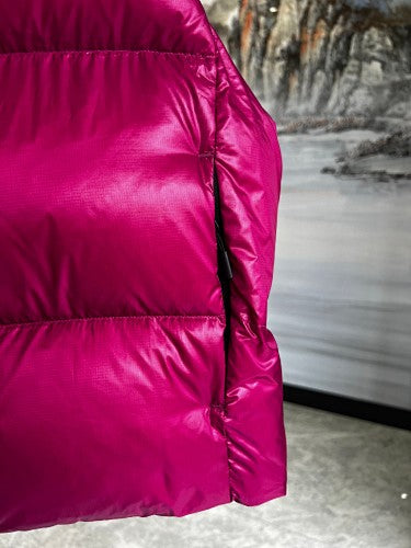 Canada Goose Fuchsia Pink Glossy Quilted Puffer Vest
