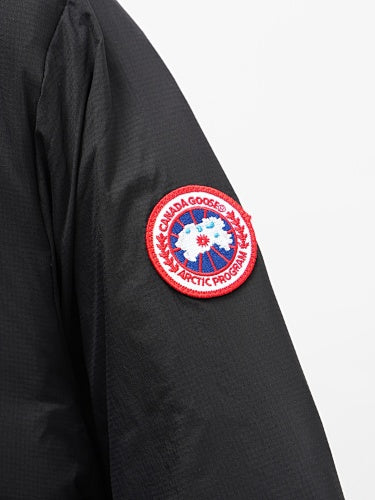 Canada Goose Black Stand Collar Quilted Puffer Jacket