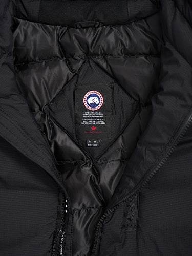 Canada Goose Black Stand Collar Quilted Puffer Jacket
