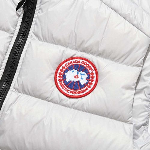 Canada Goose Silver Gray Packable Quilted Puffer Vest
