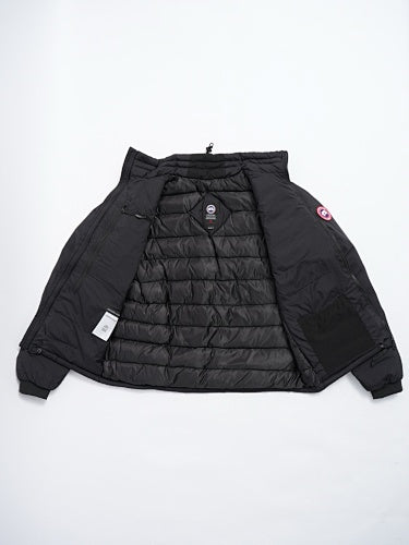 Canada Goose Black Stand Collar Quilted Puffer Jacket