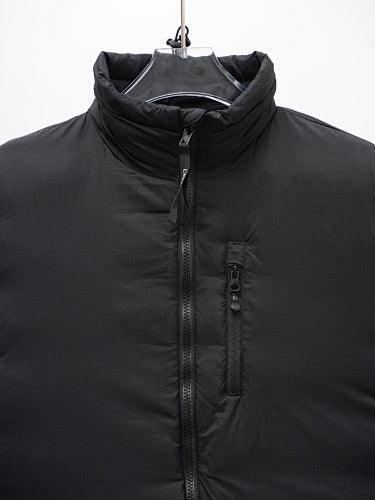 Canada Goose Black Stand Collar Quilted Puffer Jacket