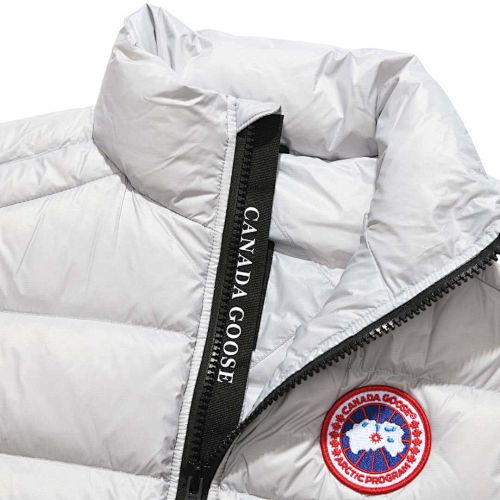 Canada Goose Silver Gray Packable Quilted Puffer Vest
