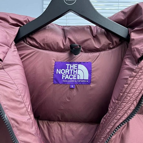 The North Face Dusty Mauve Hooded Quilted Puffer Jacket