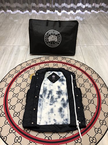 Canada Goose Black Quilted Puffer Vest