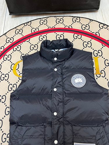 Canada Goose Black Quilted Puffer Vest