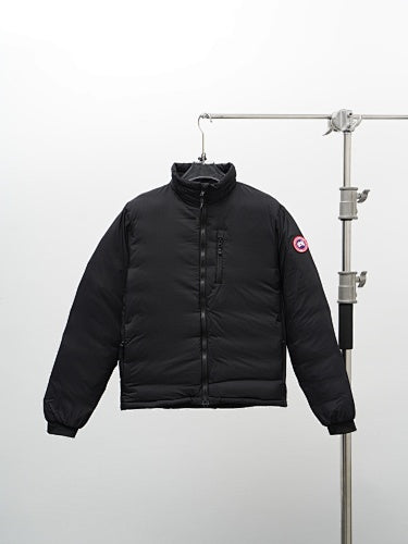 Canada Goose Black Stand Collar Quilted Puffer Jacket