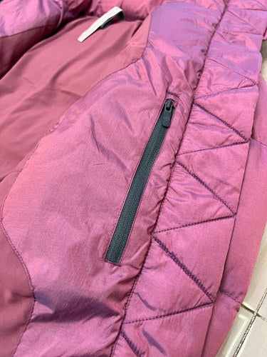 Lululemon Plum Purple Hooded Quilted Puffer Jacket
