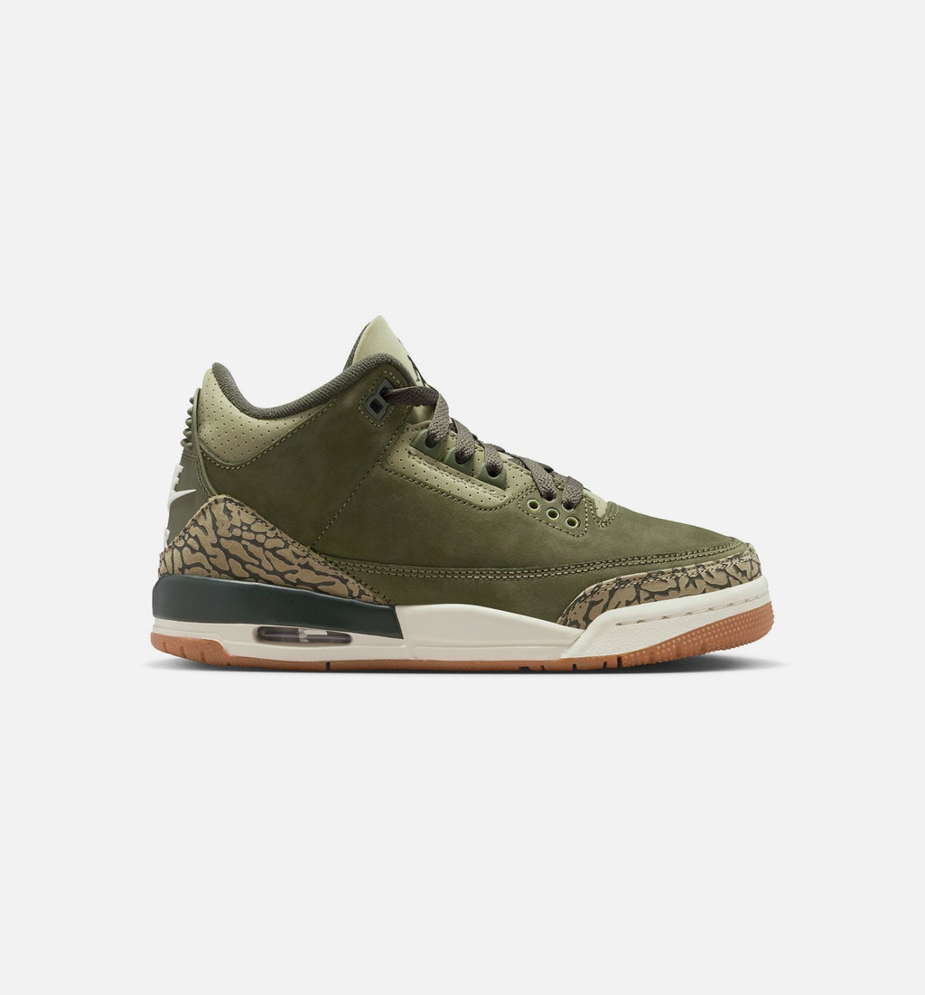 Air Jordan 3 Retro "Medium Olive" Big Kids' Shoe – Medium Olive/Sequoia/Neutral Olive/Sail