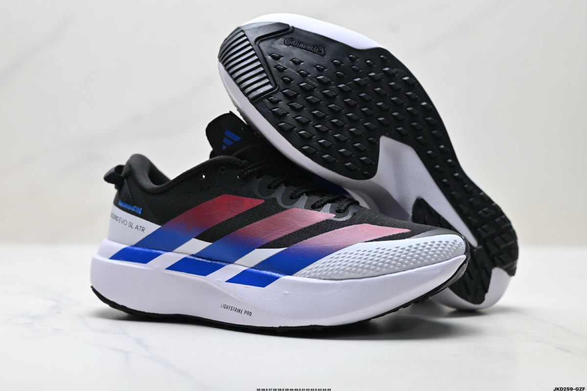 Adidas K81801550 Unisex Running Shoes | Black/Red High-Contrast Edition - Black/Red