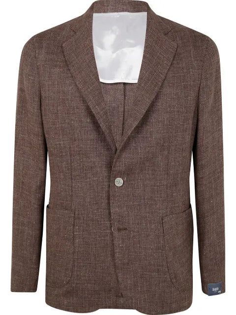 Barba single-breasted blazer