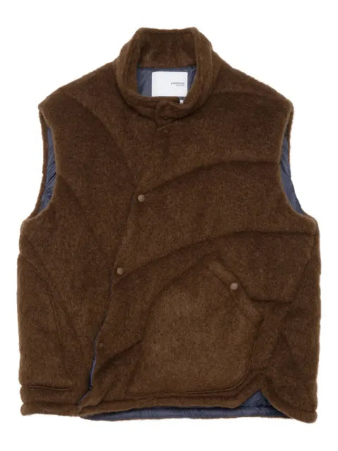 Yoshiokubo Shaggy Twist vest