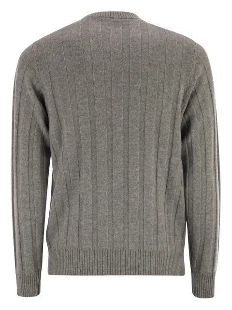Peserico ribbed crew neck sweater