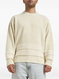 Stone Island 5100043 raw hand organic cotton + linen Marina sweater