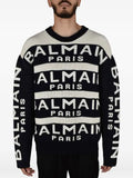 Balmain logo-embellishment sweater