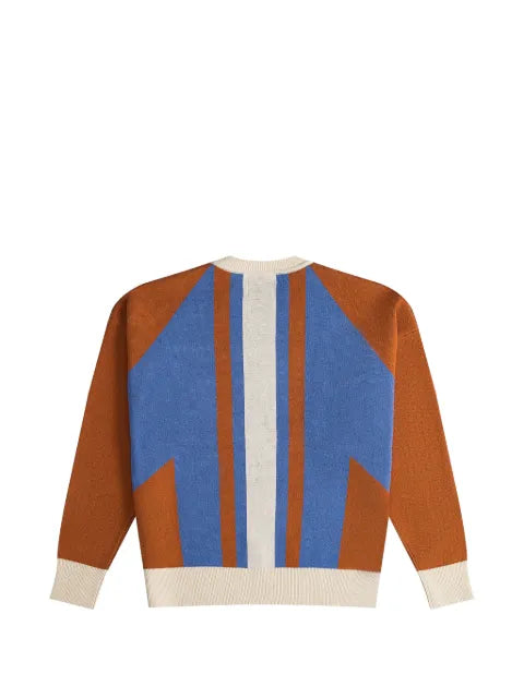 RHUDE Pavil intarsia-knit sweater