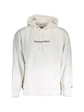 Tommy Jeans logo-embroidered cotton hoodie