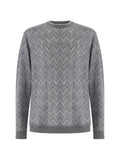 Missoni long-sleeve cashmere zig zag sweater
