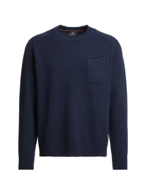Parajumpers Enego patch-pocket crew-neck sweater