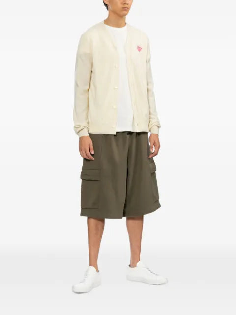 Comme Des Garçons Play Heart Patch cardigan