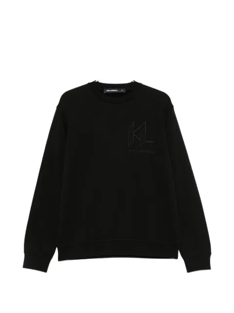Karl Lagerfeld logo-embroidered sweatshirt