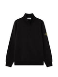 Stone Island 6100070 organic-cotton fleece regular-fit half-zip sweatshirt