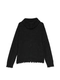 Uma Wang zip-up cashmere hoodie