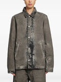 Rick Owens DRKSHDW Brad faded-effect denim jacket