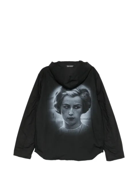Undercover Cindy Sherman graphic-print hooded jacket