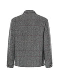 Eleventy checked shirt jacket
