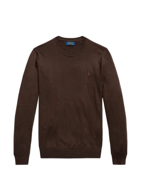 Polo Ralph Lauren embroidered-logo wool sweater
