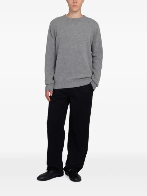 MINIMUM Roland crew-neck ribbed-trim sweater