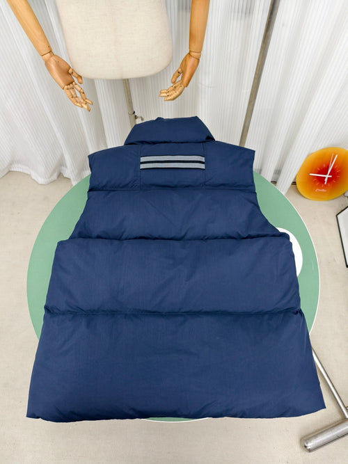 Canada Goose Navy Blue Quilted Puffer Vest
