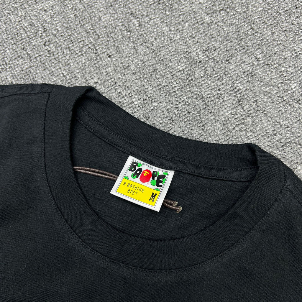 BAPE Los Angeles Exclusive Smoking Ape Head Cuban Chain Cigar OG Tee Oversized Unisex T-Shirt
