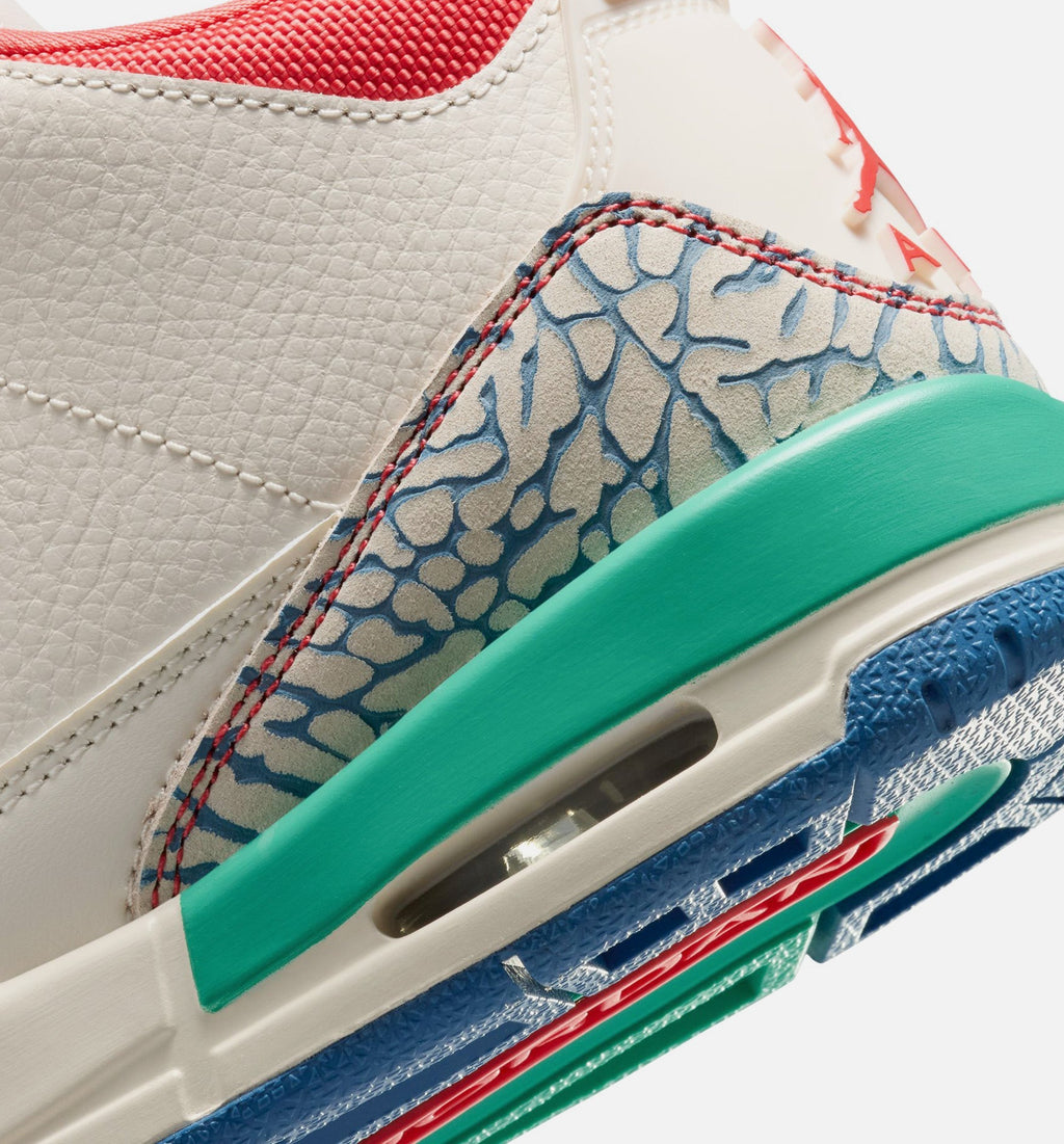 Air Jordan 3 Retro “Play Your Way” Grade School Shoes