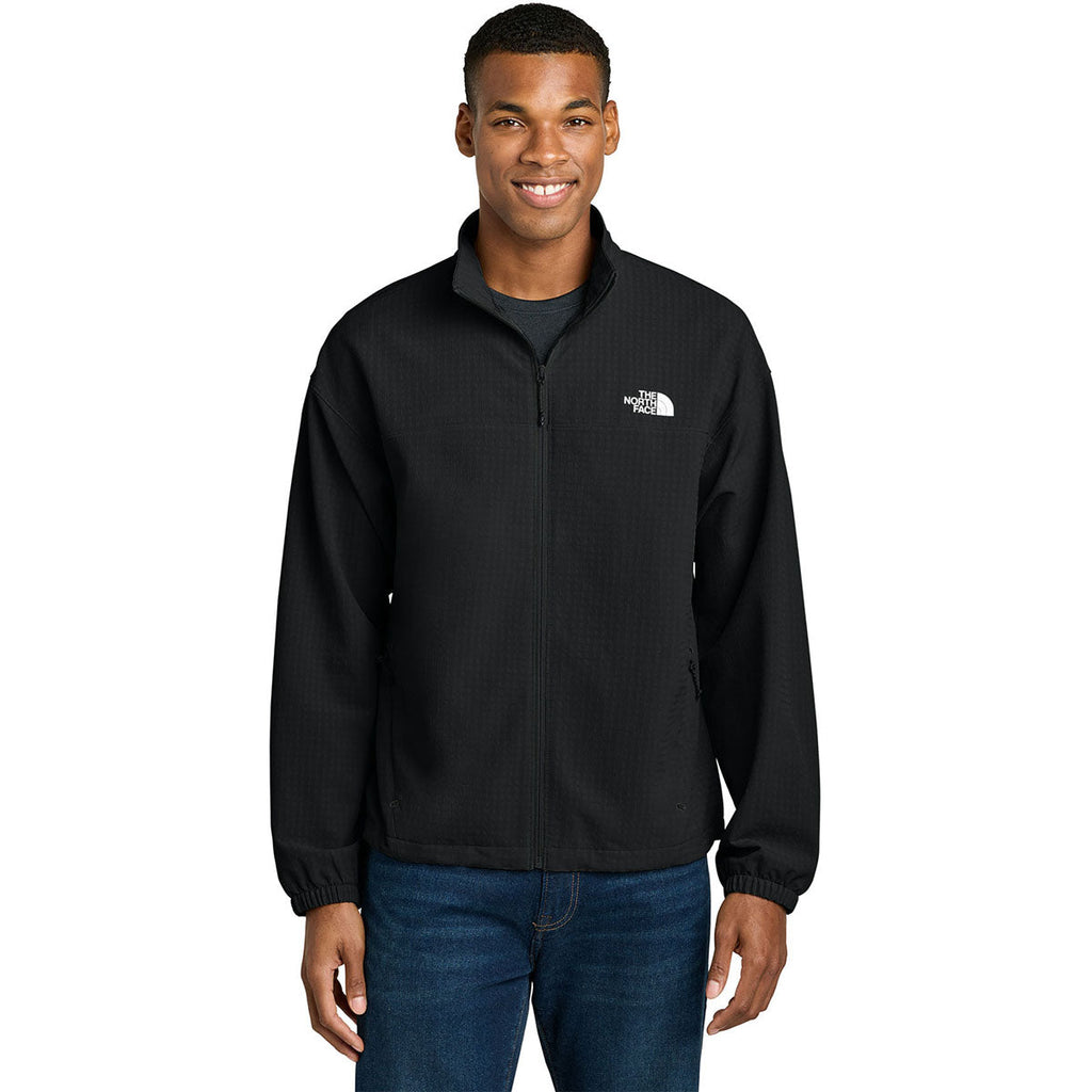 The North Face Black Full-Zip Stand Collar Jacket