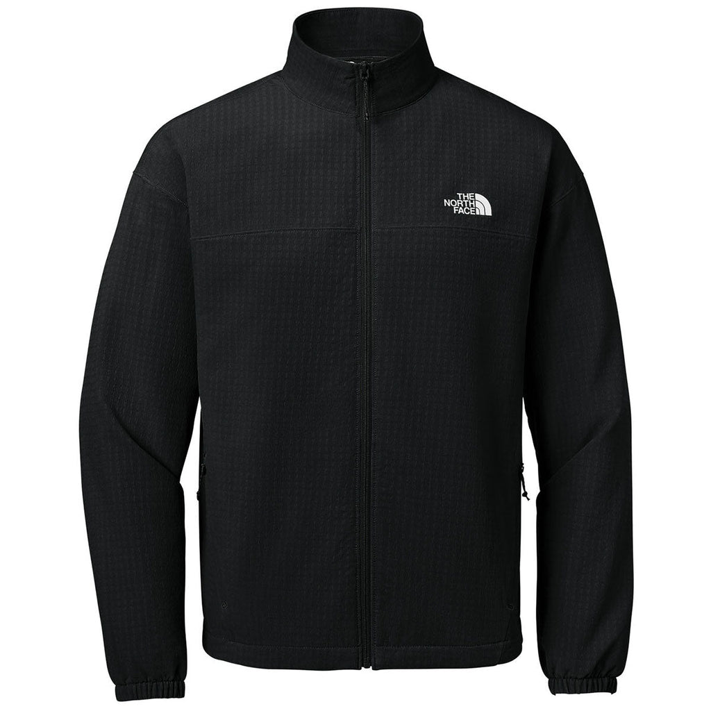 The North Face Black Full-Zip Stand Collar Jacket