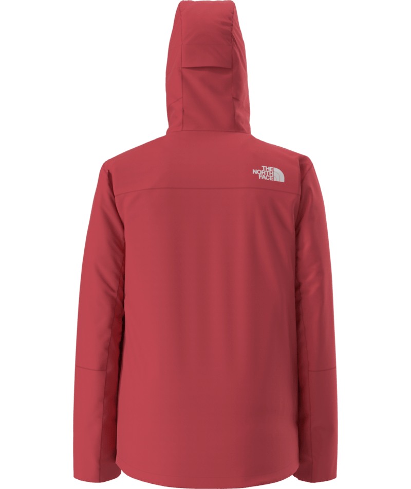 The North Face Coral Red Full-Zip Hooded Jacket