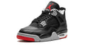 Air Jordan 4 Retro 'Bred Reimagined' – Black & Fire Red AJ4 Rebuilt with Premium Materials & OG-Faithful Construction