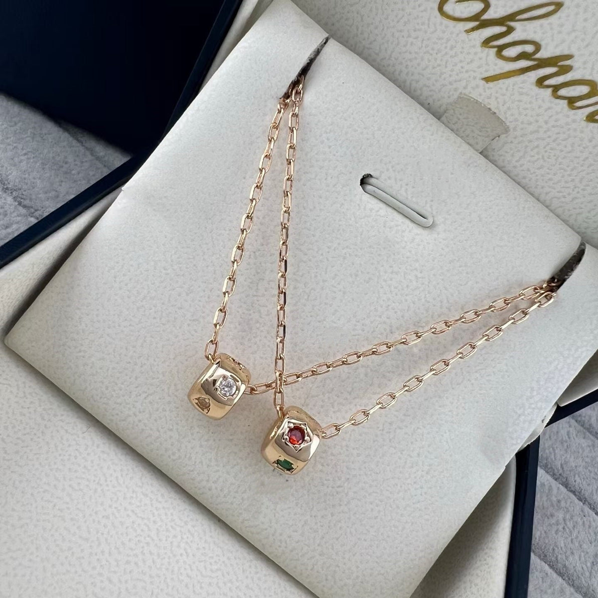 Pomellato Style Hourglass 18K Gold-Plated Necklace