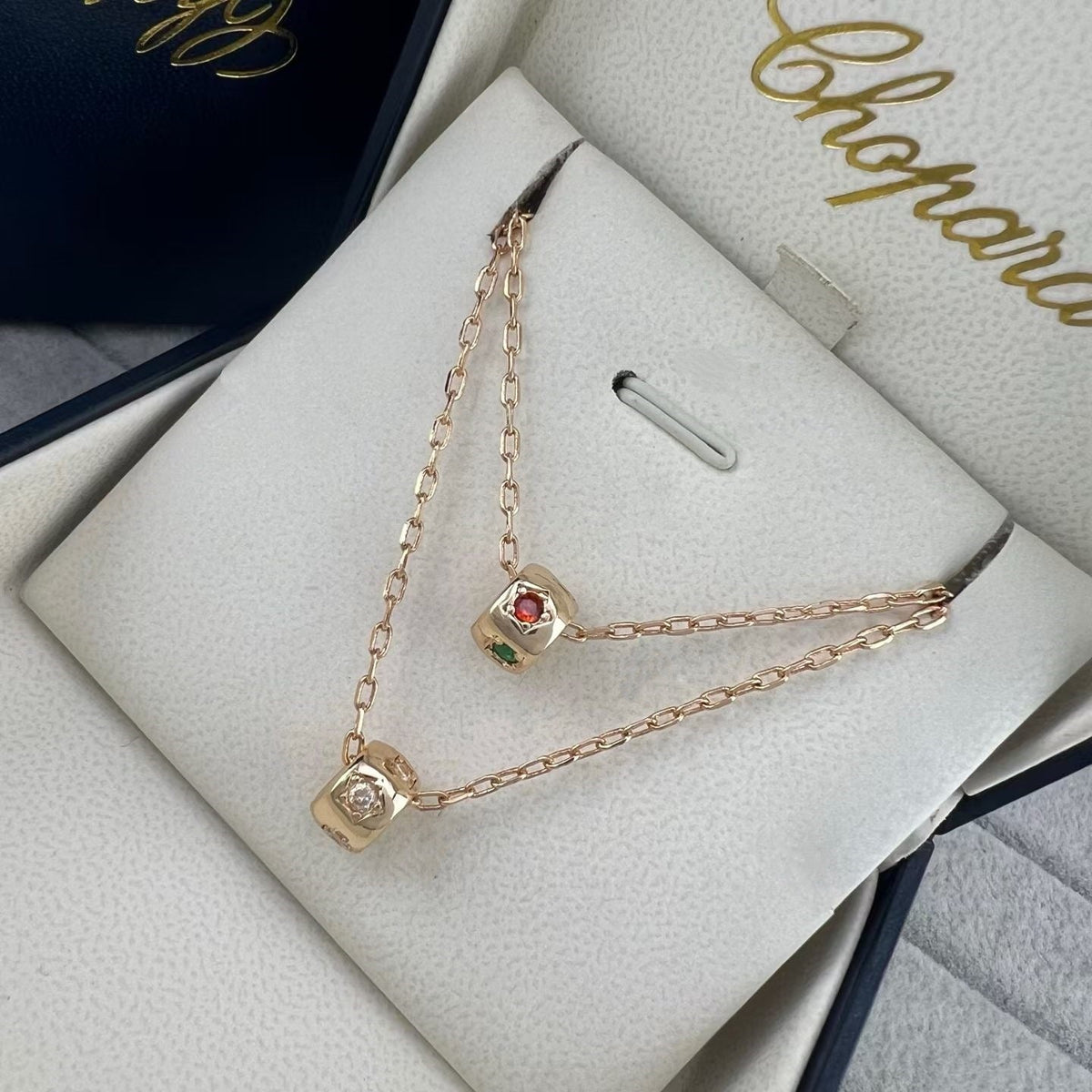Pomellato Style Hourglass 18K Gold-Plated Necklace