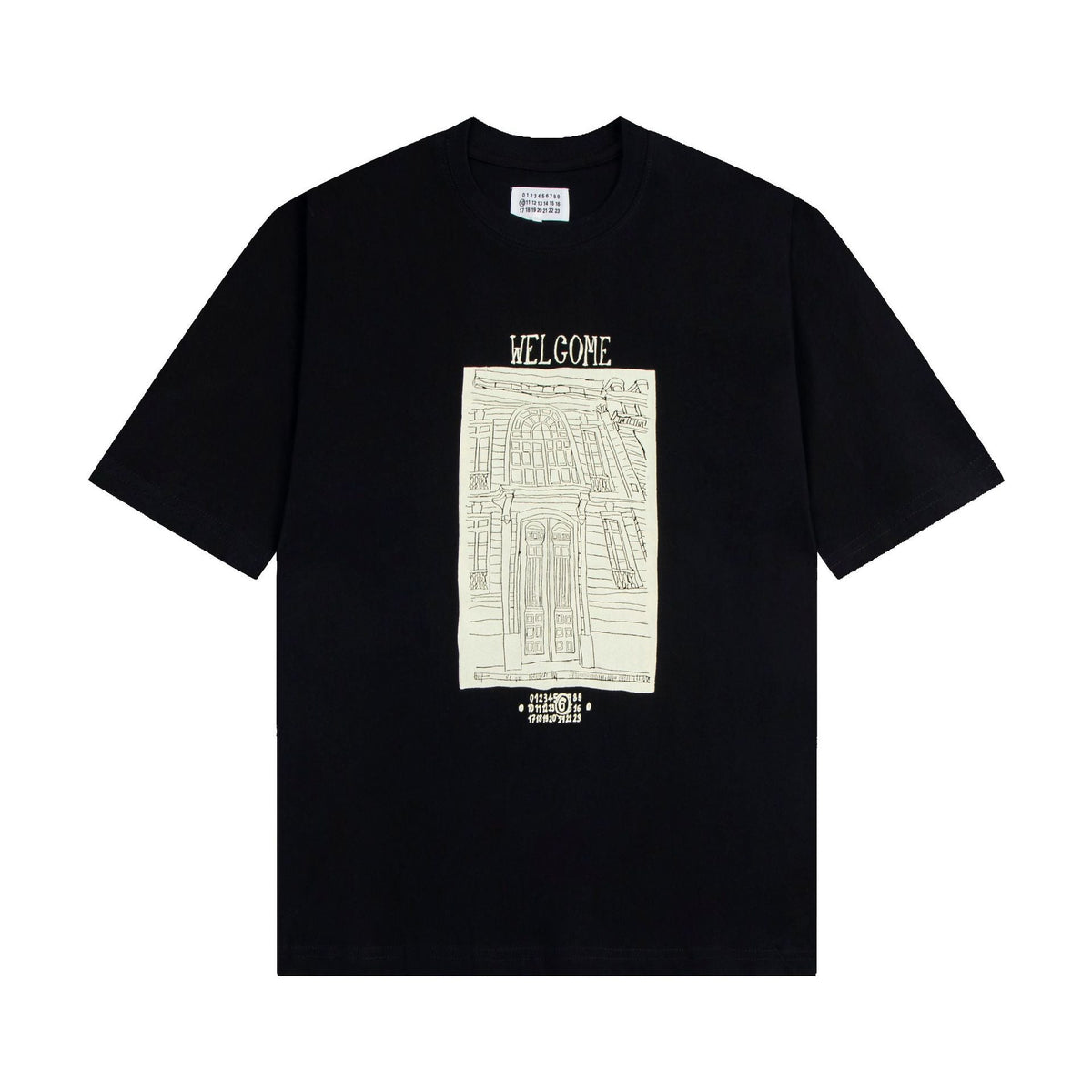 Maison Margiela T-shirt Crew Neck Loose Short Sleeve T-shirt