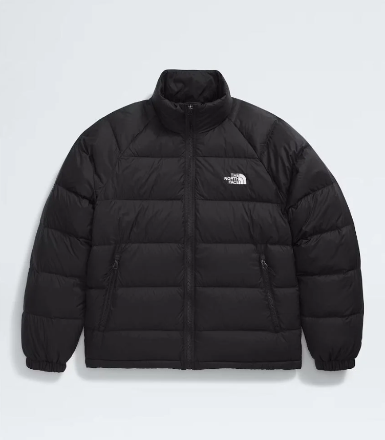 The North Face Black Stand Collar Quilted Puffer Jacket