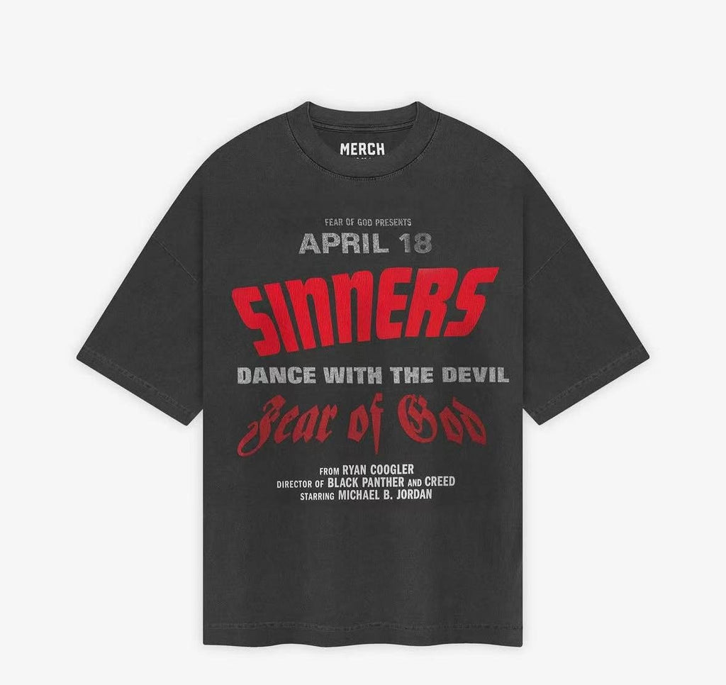 Fear of God Sinners Dance With the Devil Graphic T-Shirt