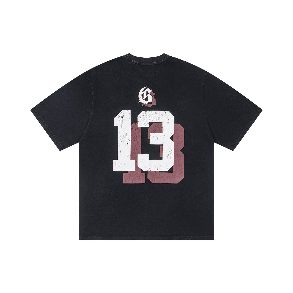 Godspeed Skull & 13 Graphic Short-Sleeve T-Shirt