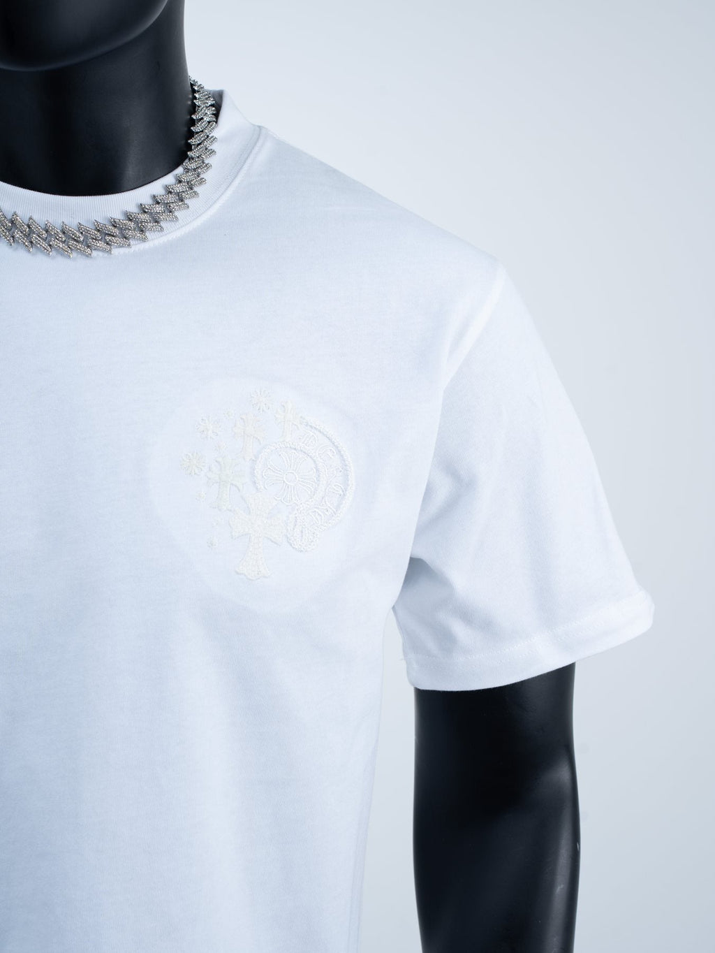 Chrome Hearts Cross Star Graphic Short-Sleeve T-Shirt